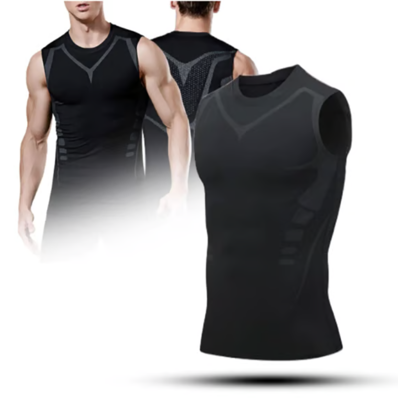Camiseta Moldeadora con Tecnología Iónica 2025 🔥 Redefine tu Cuerpo