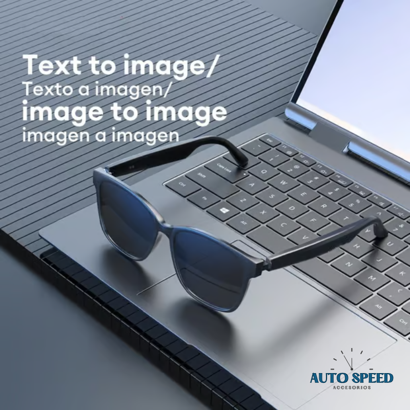 ✨Gafas de traducción inalámbricas con Bluetooth y IA  - 50%OFF 🔥 ¡Lanzamiento 2025!