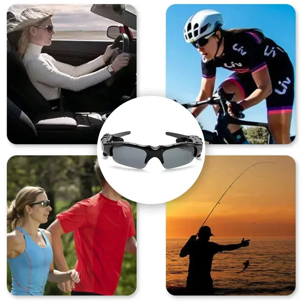 BLUETOOTH 5.0 SUNGLASSES WITH WIRELESS HEADPHONES + CASE