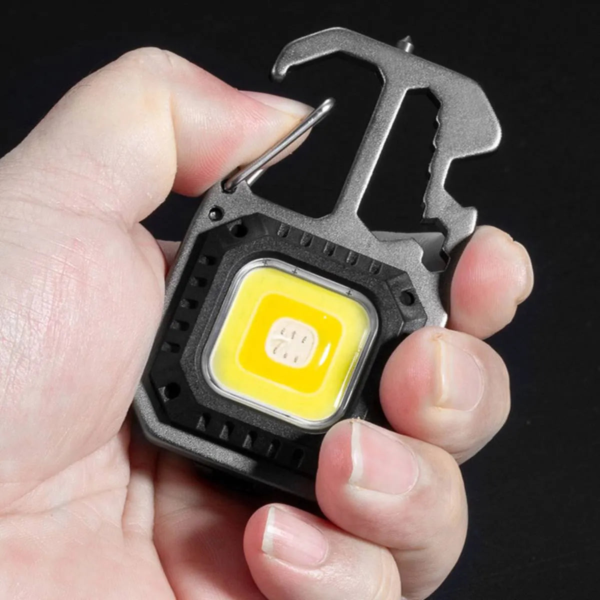 🔥 BUY 1 GET 2 🔦 4-in-1 Multifunction Cob Led Keychain Flashlight - FREE SHIPPING