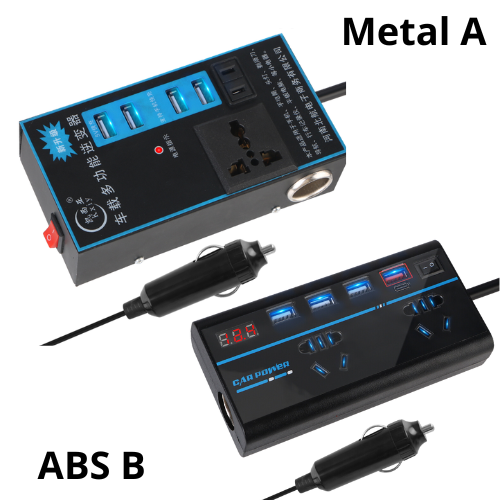 Inversor de Corriente CarVolt  Portátil para Coche 12/24V -  ENVIO GRATIS