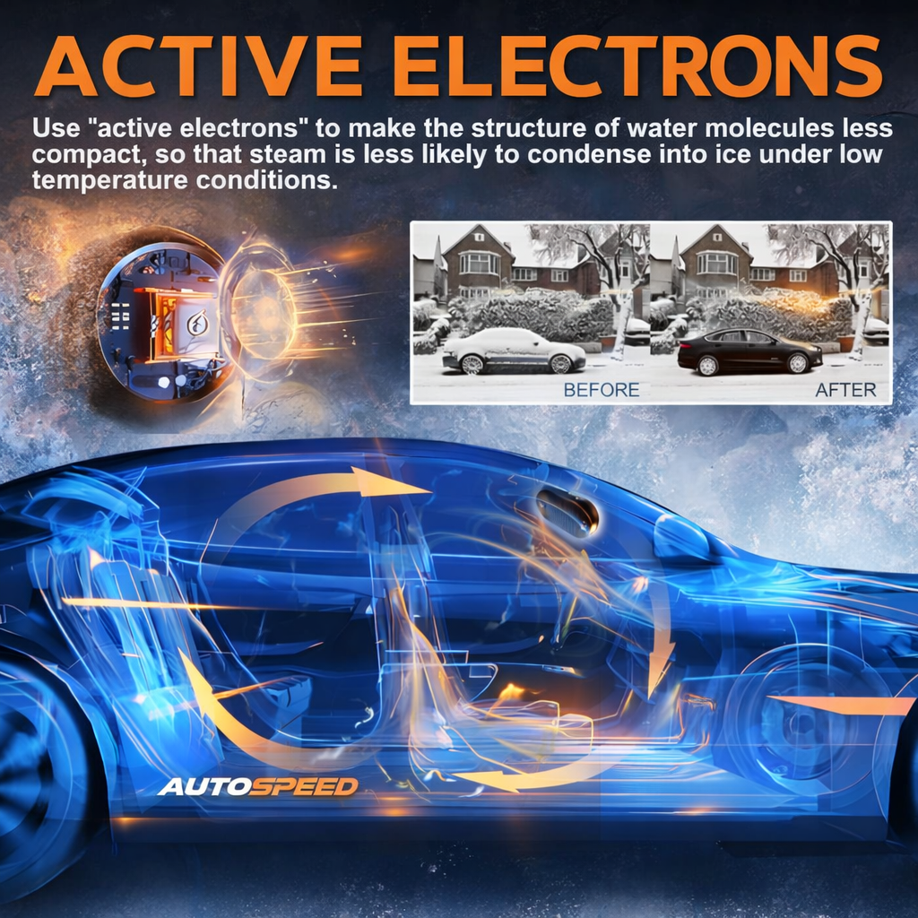 FrostRemoval Electromagnetic Molecular Interference Antifreeze