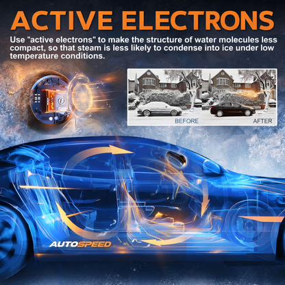 FrostRemoval Electromagnetic Molecular Interference Antifreeze