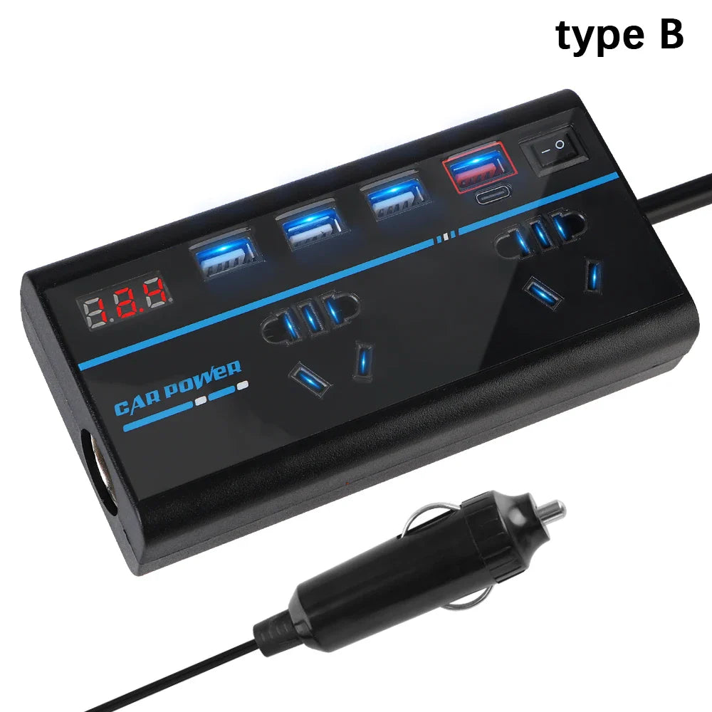 Inversor de Corriente CarVolt  Portátil para Coche 12/24V -  ENVIO GRATIS