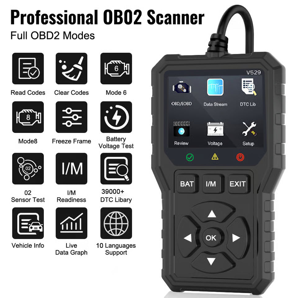 Pro-Series OBD2 Scanner & Check Engine Code Reader