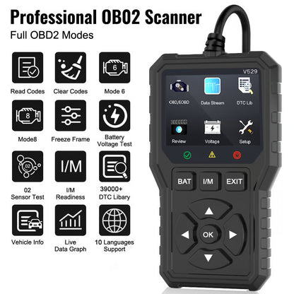 Pro-Series OBD2 Scanner & Check Engine Code Reader