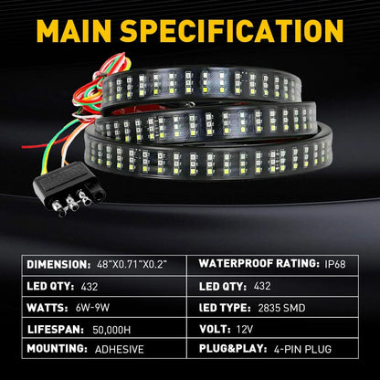 snow fog driving safety main specifition